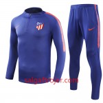 Atlético Madrid Sweatshirt Dragt Blå 2018-2019 Atlético Madrid Sweatshirt Dragt Blå 2018-2019